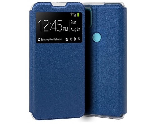 Funda COOL Flip Cover para Realme C21 Liso Azul