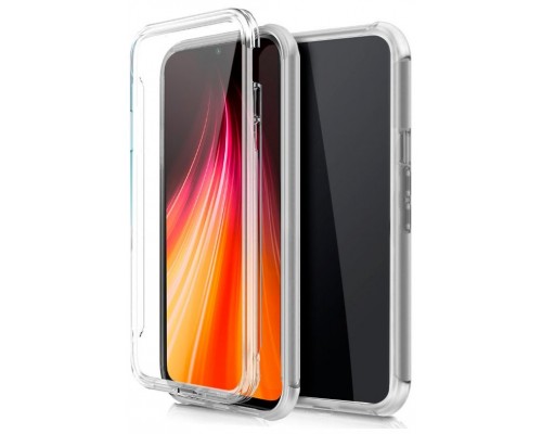 Funda COOL Silicona 3D para Xiaomi Redmi Note 8  / Note 8 (2021) (Transparente Frontal + Trasera)