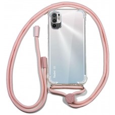 Carcasa COOL para Xiaomi Redmi Note 10 5G / Pocophone M3 Pro 5G Cordón Rosa