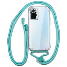 Carcasa COOL para Xiaomi Redmi Note 10 / Note 10s Cordón Celeste