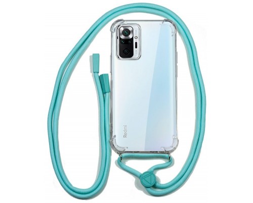 Carcasa COOL para Xiaomi Redmi Note 10 / Note 10s / Poco M5s Cordón Celeste