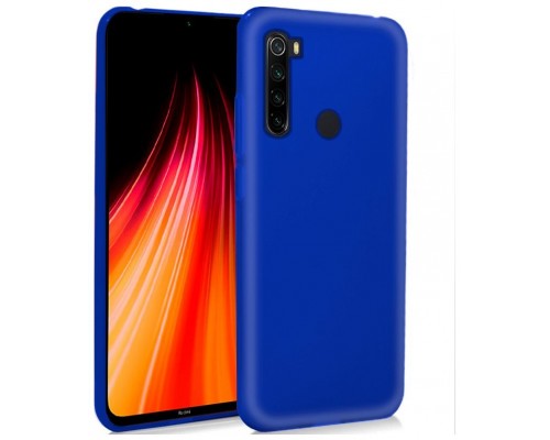 Funda COOL Silicona para Xiaomi Redmi Note 8 / Note 8 (2021) Azul