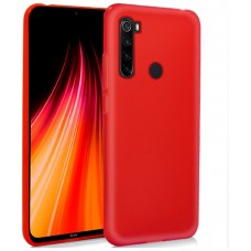 Funda COOL Silicona para Xiaomi Redmi Note 8 / Note 8 (2021) Rojo