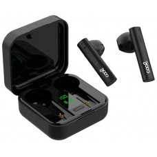 Auriculares Stereo Bluetooth Dual Pod Earbuds Inalámbricos TWS COOL Solar Negro