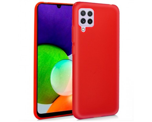 Funda COOL Silicona para Samsung A225 Galaxy A22 4G (Rojo)