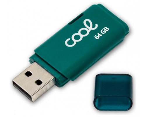 Pen Drive USB x64 GB 2.0 COOL Cover Verde