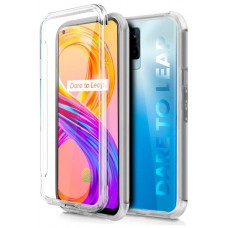 Funda COOL Silicona 3D para Realme 8 / 8 Pro (Transparente Frontal + Trasera)