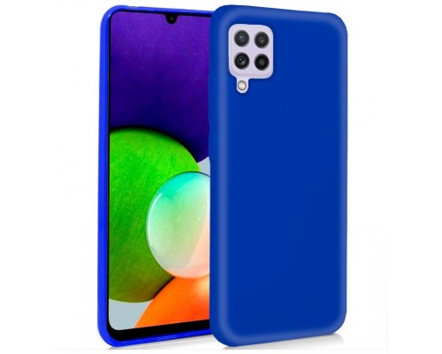 Funda COOL Silicona para Samsung A225 Galaxy A22 4G (Azul)