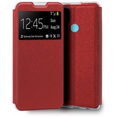 Funda COOL Flip Cover para Alcatel 1S (2021) / 3L (2021) Liso Rojo