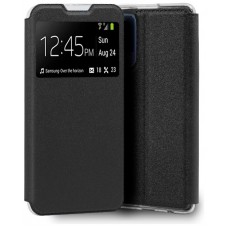 Funda COOL Flip Cover para Vivo Y52 5G / Y72 5G Liso Negro