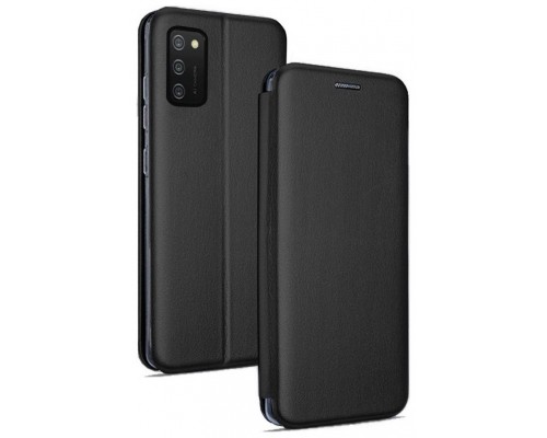 Funda COOL Flip Cover para Samsung A025 Galaxy A02s Elegance Negro