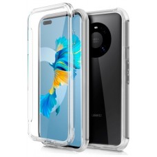 Funda COOL Silicona 3D para Huawei Mate 40 Pro / 40 Pro Plus (Transparente Frontal + Trasera)