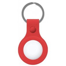 Llavero Protector COOL Compatible con AirTag Silicona Rojo