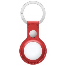 Llavero Protector COOL Compatible con AirTag Polipiel Rojo