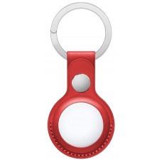 Llavero Protector COOL Compatible con AirTag Polipiel Rojo