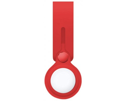 Loop Funda COOL Compatible con AirTag Silicona Rojo