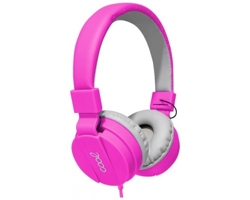 Auriculares Cascos Jack 3,5 mm COOL Toronto Con Micro Rosa