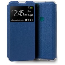 Funda COOL Flip Cover para TCL 20 SE Liso Azul