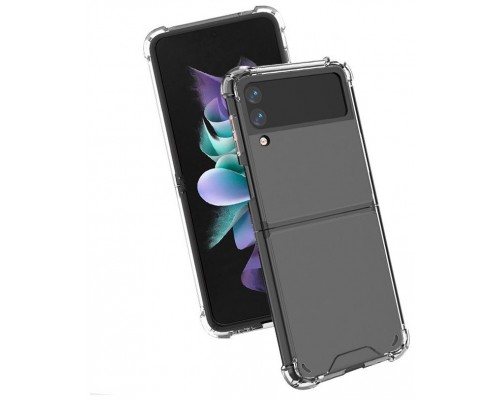 Carcasa COOL para Samsung F711 Galaxy Z Flip 3 AntiShock Transparente