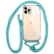 Carcasa COOL para iPhone 13 Pro Max Cordón Celeste