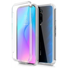 Funda COOL Silicona 3D para Xiaomi Redmi 9T (Transparente Frontal + Trasera)