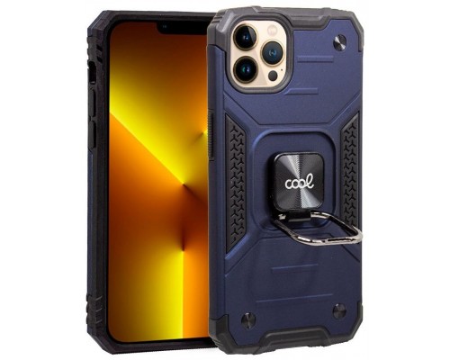 Carcasa COOL para iPhone 13 Pro Max Hard Anilla Azul