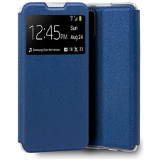 Funda COOL Flip Cover para Samsung A037 Galaxy A03s Liso Azul