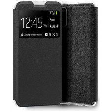 Funda COOL Flip Cover para Samsung A037 Galaxy A03s Liso Negro