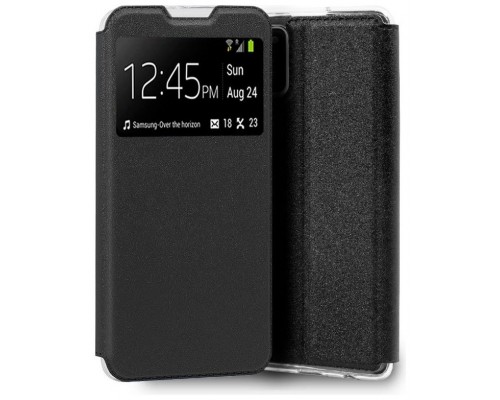 Funda COOL Flip Cover para Samsung A037 Galaxy A03s Liso Negro