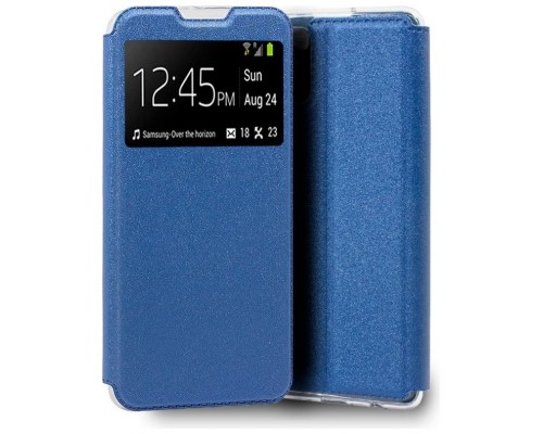 Funda COOL Flip Cover para Xiaomi Redmi 10 Liso Azul