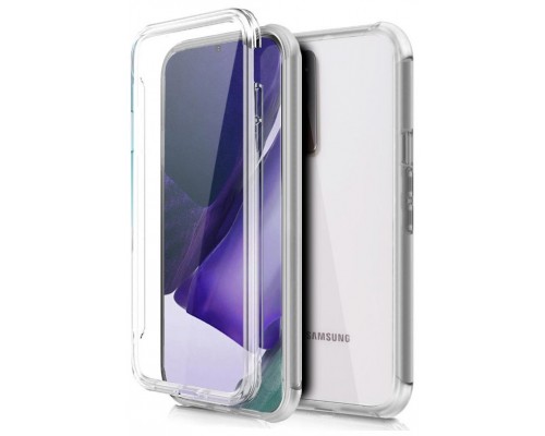 Funda COOL Silicona 3D para Samsung N985 Galaxy Note 20 Ultra (Transparente Frontal + Trasera)