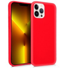 Funda COOL Silicona para iPhone 13 Pro Max (Rojo)