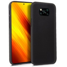 Funda COOL Silicona para Xiaomi Pocophone X3 / X3 Pro (Negro)