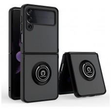 Carcasa COOL para Samsung F926 Galaxy Z Flip 3 Hard Anilla Negro