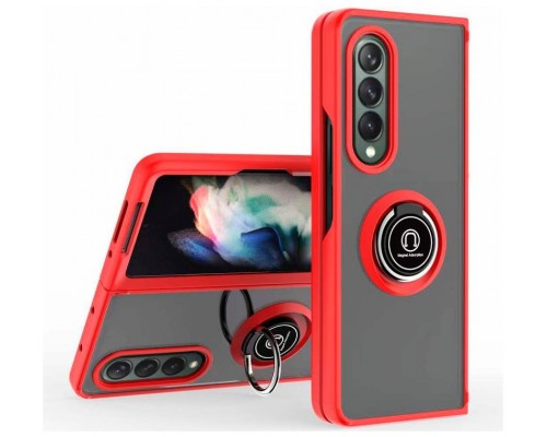 Carcasa COOL para Samsung F926 Galaxy Z Fold 3 Hard Anilla Rojo