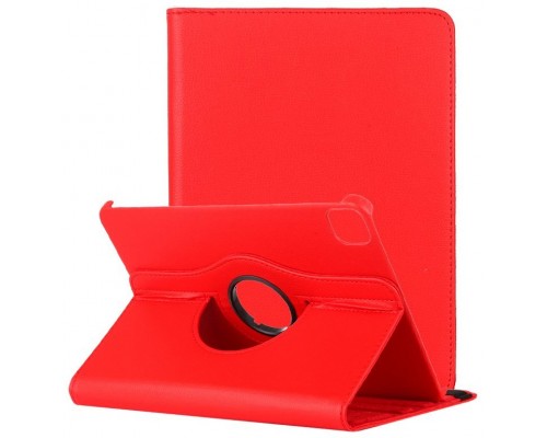 Funda COOL para iPad Pro 12.9 pulg (2020 / 2021) Giratoria Polipiel Rojo