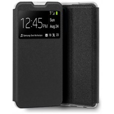 Funda COOL Flip Cover para ZTE Blade A71 Liso Negro