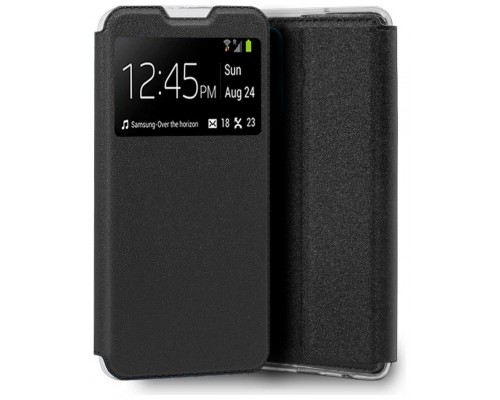 Funda COOL Flip Cover para ZTE Blade A71 Liso Negro