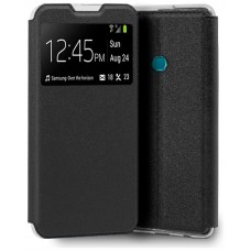 Funda COOL Flip Cover para Huawei Honor 9X Lite Liso Negro