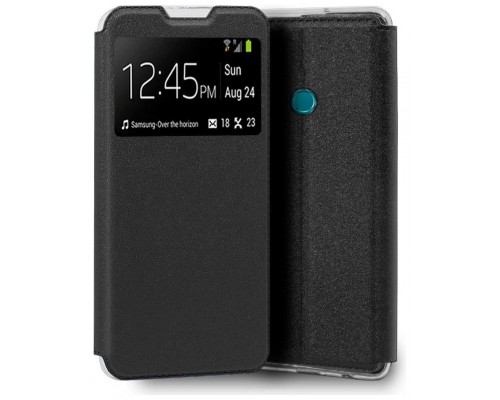 Funda COOL Flip Cover para Huawei Honor 9X Lite Liso Negro