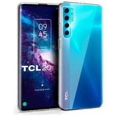 Funda COOL Silicona para TCL 20 Pro 5G (Transparente)