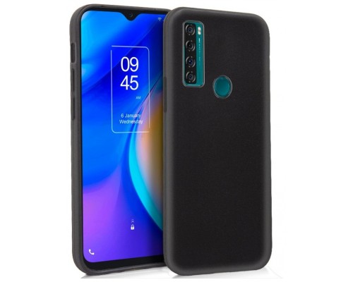 Funda COOL Silicona para TCL 20 SE (Negro)