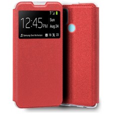 Funda COOL Flip Cover para Realme C21 Liso Rojo