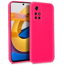 Funda COOL Silicona para Xiaomi Poco M4 Pro 5G / Redmi Note 11S 5G (Rosa)