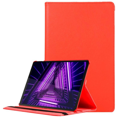 Funda COOL para Lenovo Tab M10 Plus / FHD Plus 2&ordf; Gen / Tab K10 Polipiel Liso Rojo 10.3 pulg