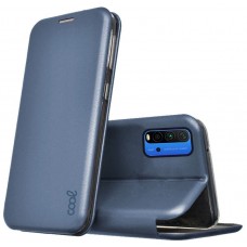 Funda COOL Flip Cover para Xiaomi Pocophone M3 / Redmi 9T Elegance Azul
