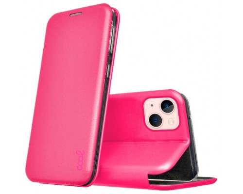 Funda COOL Flip Cover para iPhone 13 Elegance Fucsia