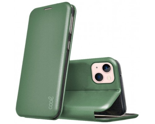 Funda COOL Flip Cover para iPhone 13 Elegance Verde