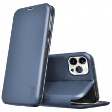 Funda COOL Flip Cover para iPhone 13 Pro Elegance Azul