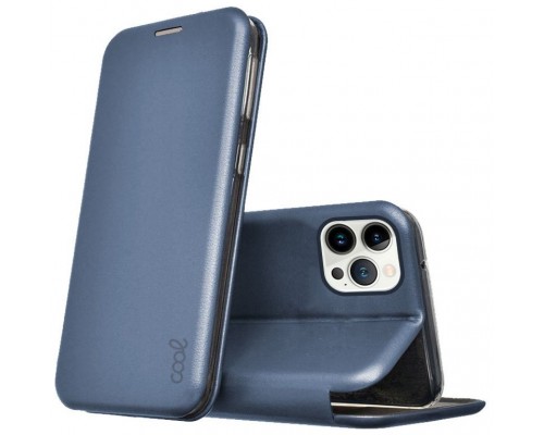 Funda COOL Flip Cover para iPhone 13 Pro Elegance Azul
